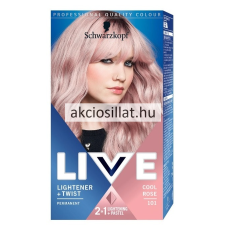 Schwarzkopf Live Color hajfesték 101 Hűvös rózsa hajfesték, színező