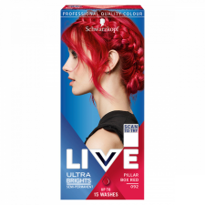 Schwarzkopf Live hajszínező 092 Lángoló vörös hajfesték, színező