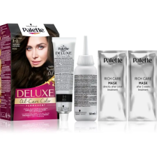 Schwarzkopf Palette Deluxe tartós hajfesték árnyalat 3-0 800 Dark Brown hajfesték, színező