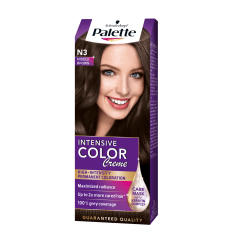 Schwarzkopf Palette ICC hajfesték n3 középbarna hajfesték, színező