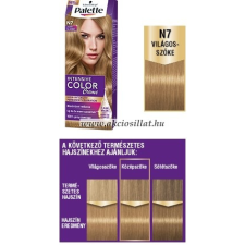 Schwarzkopf Palette Intensive Color Creme N7 Világosszőke krémhajfesték hajfesték, színező