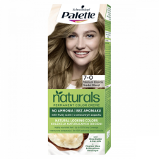 Schwarzkopf Palette Naturals tartós hajfesték 7-0 Középszőke hajfesték, színező