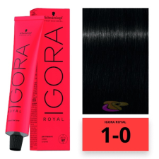 Schwarzkopf Professional Schwarzkopf Igora Royal hajfesték 1-0 hajfesték, színező