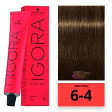 Schwarzkopf Professional Schwarzkopf Igora Royal hajfesték 6-4 hajfesték, színező