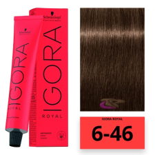 Schwarzkopf Professional Schwarzkopf Igora Royal hajfesték 6-46 hajfesték, színező