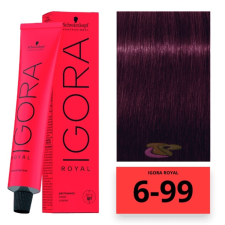 Schwarzkopf Professional Schwarzkopf Igora Royal hajfesték 6-99 hajfesték, színező