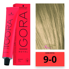Schwarzkopf Professional Schwarzkopf Igora Royal hajfesték 9-0 hajfesték, színező