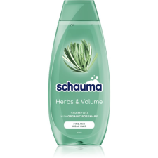 Schwarzkopf Schauma Herbs & Volume Sampon finom, lesimuló hajra 400 ml sampon