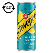 Schweppes üdít&#337;ital szénsavas schweppes bitter lemon 0,33l drs üdítő, ásványviz, gyümölcslé
