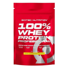 Scitec 100% whey protein por citromos sajttorta 500g vitamin és táplálékkiegészítő