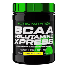 Scitec BCAA+Glutamine xpress por citrus 300g vitamin és táplálékkiegészítő