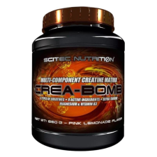 Scitec crea-bomb por pink lemon 660g vitamin és táplálékkiegészítő