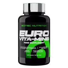 Scitec euro vita-mins tabletta 120db vitamin és táplálékkiegészítő