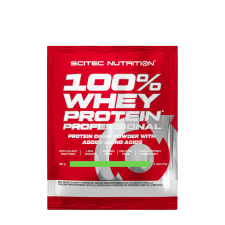 Scitec Nutrition 100% Whey Protein Professional (30 g, Eper) vitamin és táplálékkiegészítő