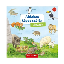 Scolar kiadó - Ablakos képes szótár - Állatos gyermek- és ifjúsági könyv
