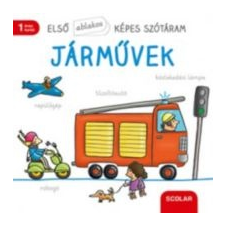 Scolar Kiadó Első ablakos képes szótáram - Járművek gyermek- és ifjúsági könyv