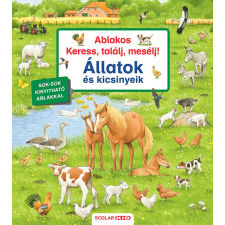 Scolar Kiadó Kft. Ablakos Keress, találj, mesélj! - Állatok és kicsinyeik gyermek- és ifjúsági könyv