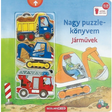 Scolar Kiadó Kft. Nagy puzzle-könyvem - Járművek gyermek- és ifjúsági könyv