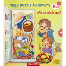 Scolar Kiadó Kft. Nagy puzzle-könyvem - Mit eszünk ma? gyermek- és ifjúsági könyv