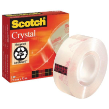  Scotch Crystal Clear 19mmx33m ragasztószalag ragasztószalag