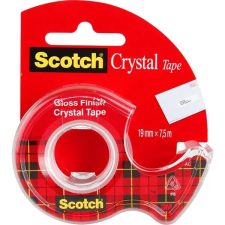 Scotch Crystal Clear 19mmx7,5m ragasztószalag-adagoló adagoló