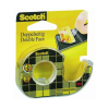 Scotch Ragasztószalag 3M Scotch 136D kétoldalas 12mmx6,3m átlátszó