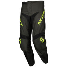 Scott Compete motokrossz nadrág fekete-fluo sárga motoros nadrág