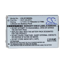 SCP-29LBPS Akkumulátor 750 mAh mobiltelefon akkumulátor