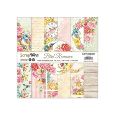 ScrapBoys Scrapbook papírkészlet6&quot; (15 cm) - Bird Romance - Paper Pad (24 lap) decoupage papír