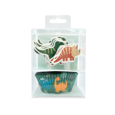 Scrapcooking cupcake készítő szett, dino, 24 db sütés és főzés
