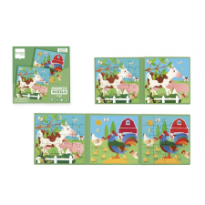 Scratch Europe Mágneses puzzle könyv - Farm - Scratch Europe puzzle, kirakós