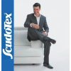 Scudotex 452 ezüstszálas pamut kompressziós férfi térdzokni 18-21 hgmm, 280 den, fekete, III. (40-41)