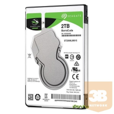 Seagate 2.5&quot; HDD SATA-III 2TB 5400rpm 128MB Cache 7mm merevlemez