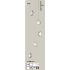 SEARCHLIGHT 28701-5CC Quartz, Függeszték világítás