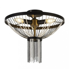 SEARCHLIGHT -86353-3BK BAGUETTE Fekete Színű Mennyezeti Lámpa 3XE14 60W IP20 világítás