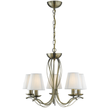 SEARCHLIGHT Andretti bronz csillár (SL-9825-5AB) E14 5 izzós világítás
