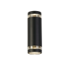 SEARCHLIGHT Austin fekete kültéri falikar (SL-61100BK) GU10 2 izzós IP44