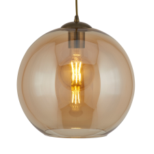 SEARCHLIGHT BALLS borostyán függesztett lámpa (SL-1621AM) E27 1 izzós világítás