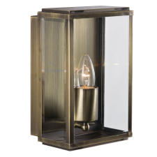 SEARCHLIGHT BOX ezüst kültéri fali lámpa (SL-8204AB) E27 1 izzós IP44 kültéri világítás