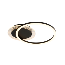 SEARCHLIGHT Contour fekete LED mennyezeti lámpa (SL-13650BK) LED 1 izzós IP20 világítás