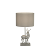 SEARCHLIGHT Deer ezüst asztali lámpa (SL-60436SI) E27 1 izzós IP20