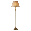  Searchlight Flemish antik bronz álló lámpa barna búrával E27 60W