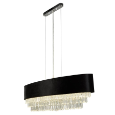 SEARCHLIGHT Glamour Searchlight-50818-8BK függeszték világítás