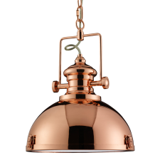 SEARCHLIGHT INDUSTRIAL PENDANTS réz függesztett lámpa (SL-2297CU) E27 1 izzós világítás