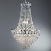 SEARCHLIGHT LOUIS PHILIPE króm kristály csillár (SL-1711-11CC) E14 11 izzós