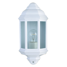 SEARCHLIGHT OUTDOOR fehér kültéri fali lámpa (SL-280WH) E27 1 izzós IP44 kültéri világítás