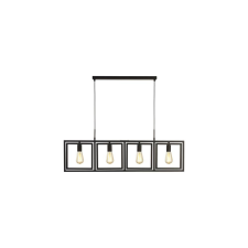 SEARCHLIGHT Plaza Searchlight-23203-4BK függeszték világítás