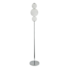  Searchlight Snowball 3 ágú LED álló lámpa króm opál üveggel 20W dimmelhető világítás