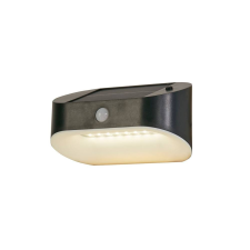 SEARCHLIGHT Solar Searchlight-67421BK-PIR napelemes fali lámpa kültéri világítás