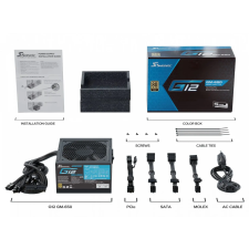 Seasonic 650W 80+ Gold G12 GM (G12-GM-650) tápegység